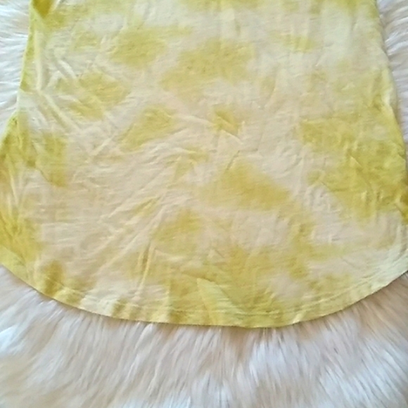 Time & Tru | Kids | Yellow Tye Dye Tank Top - Picture 5 of 13